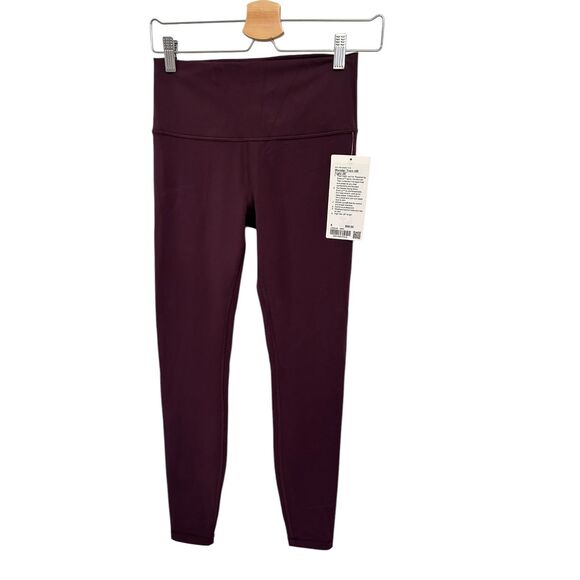 Lululemon Wunder Train High-Rise Tight 28" Size 8 Goodnight Plum NWT Authentic - Picture 7 of 10